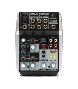 Behringer XENYX Q502USB Mixer with USB