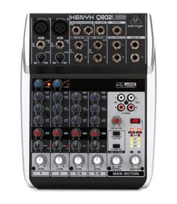Behringer XENYX Q802USB Mixer with USB