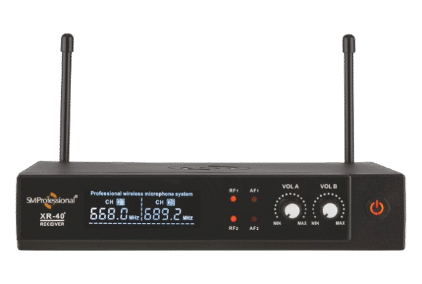 Studiomaster XR 40 CC Dual UHF wireless conference microphone - Image 3