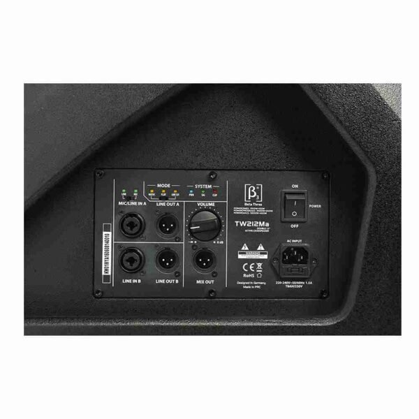 Beta3 TW212Ma dual 12 inch active monitor1 Beta3 TW212Ma dual 12 inch active monitor1