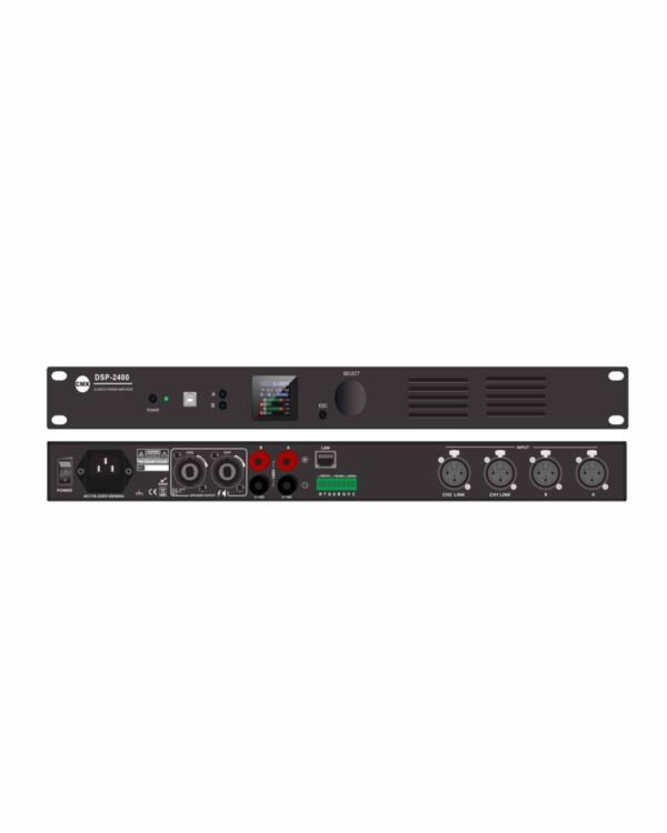 CMX-DST-2200 2 channel DSP power amplifier'