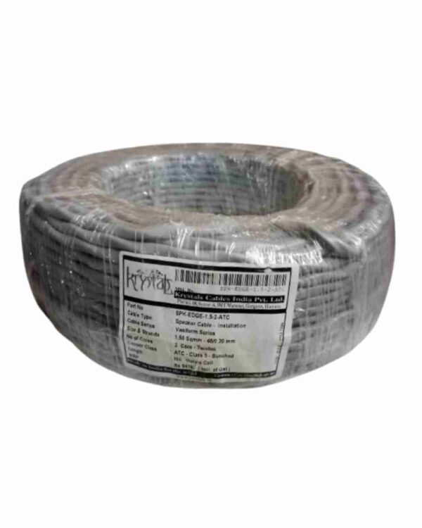 Krystal SPK-EDGE-1.50-2-ATC speaker cable.