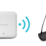 PeopleLink PPU-WL-DMU Wireless delegate microphone.