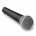 Shure SM58-LC Cardioid Vocal Microphone,